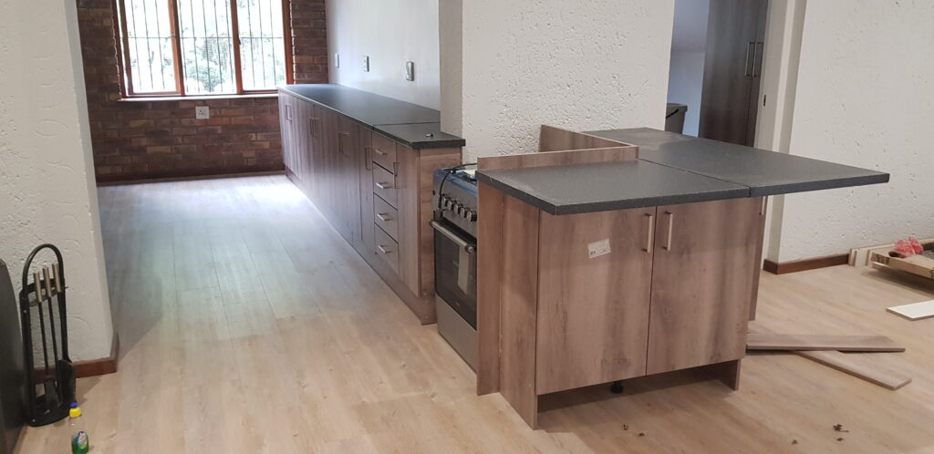 Carpentry cupboards